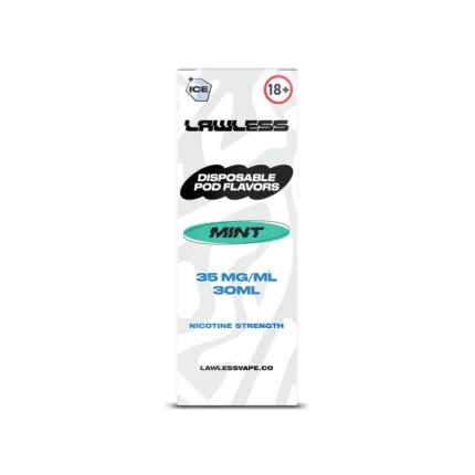 Mint -Disposable Pod Flavor E-Liquid