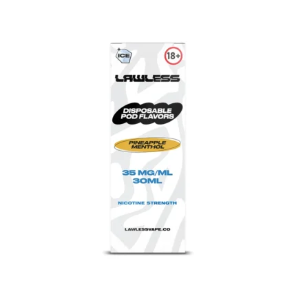Pineapple Menthol -Disposable Pod Flavor E-Liquid